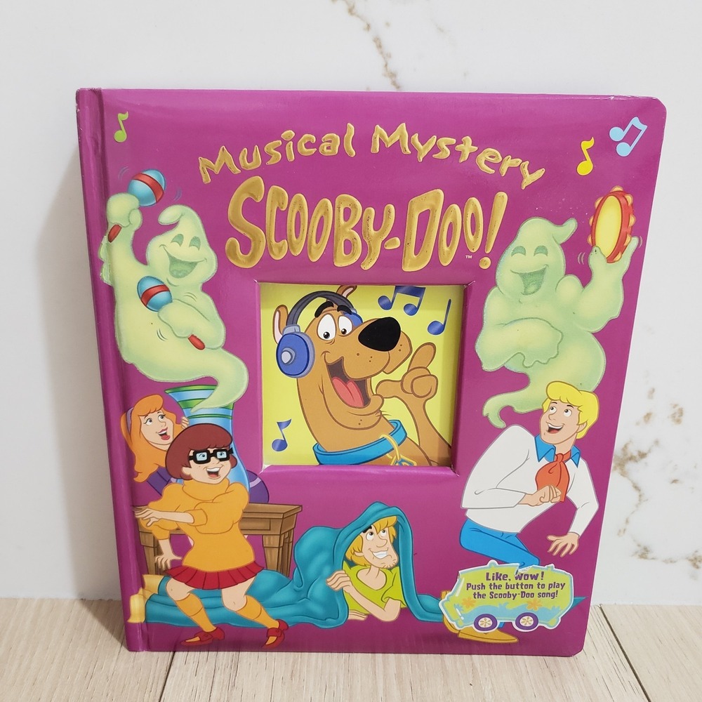 Musical Lullaby Treasury Scooby Doo Hardcover 2006 Glow in Dark‎ Working